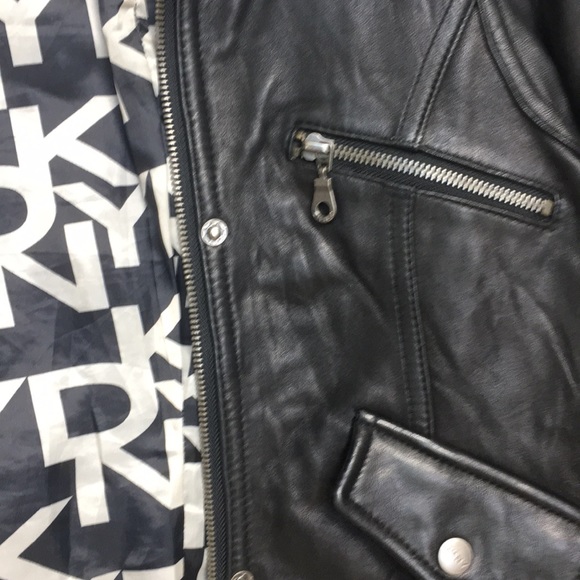 DKNY women’s leather jacket - Picture 3 of 8